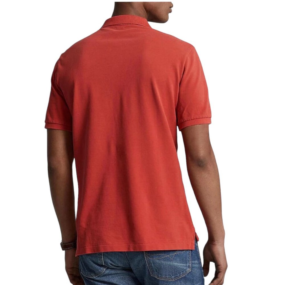 Polo Ralph Lauren Classic Fit Flag Mesh Short-sleeve Polo Shirt, Mens X-L, NWT - Picture 5 of 6
